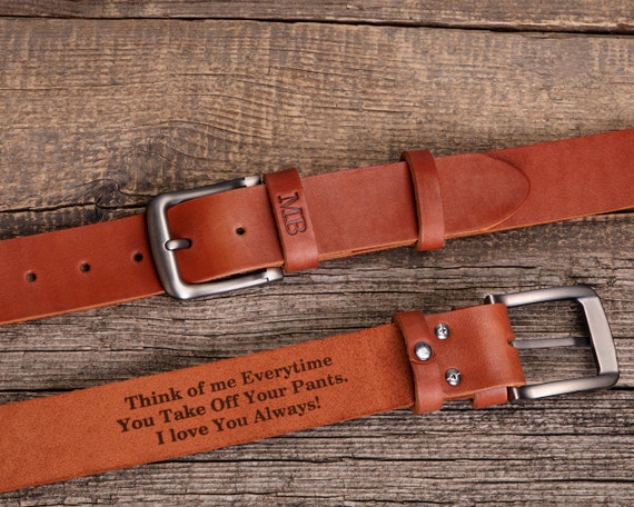 Cinturones para hombres de jeans - Etsy España