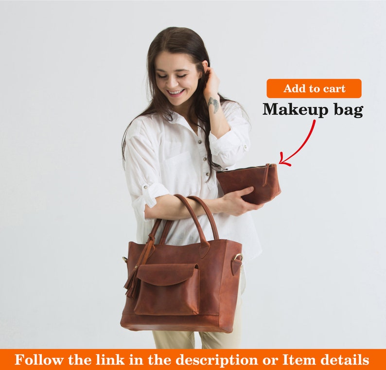 Women leather laptop bag Womens brown leather laptop bag, Leather messenger bag for women, leather womens messenger image 9