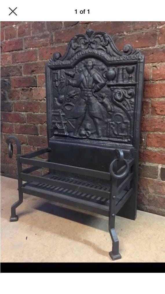 Victorian Fireplace Fire Basket