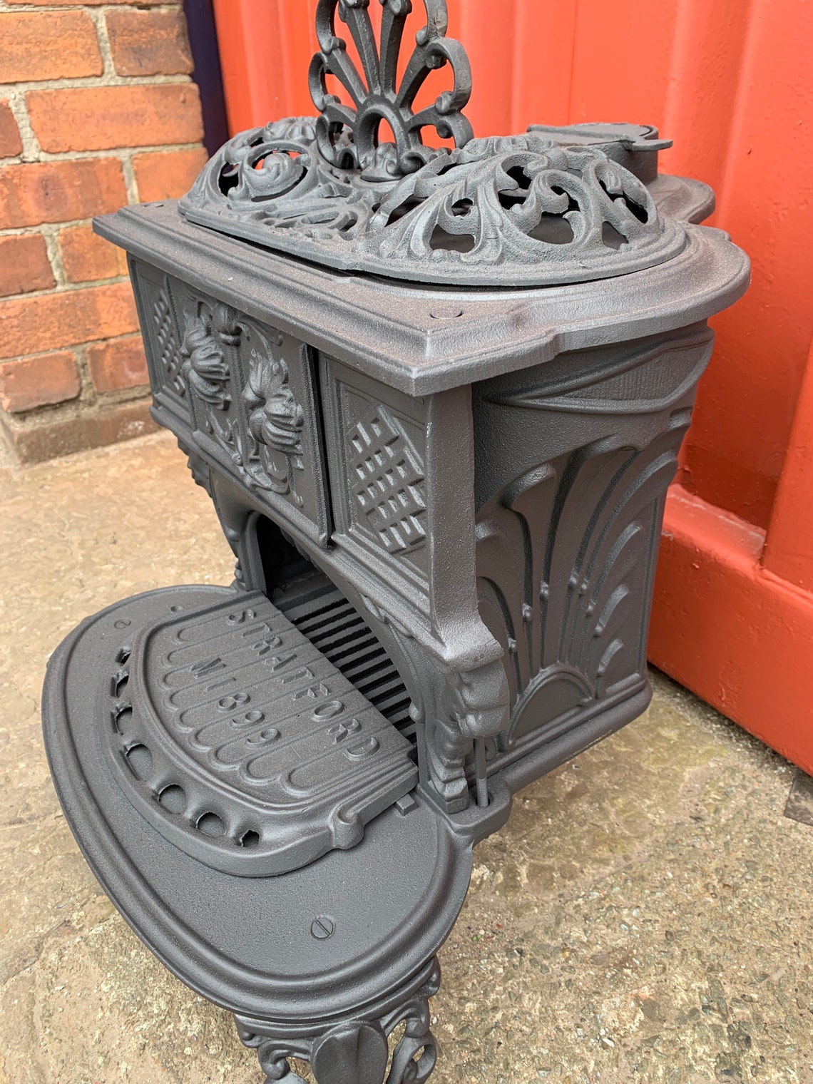 Antique gypsy stove low cost Delivery most uk Etsy