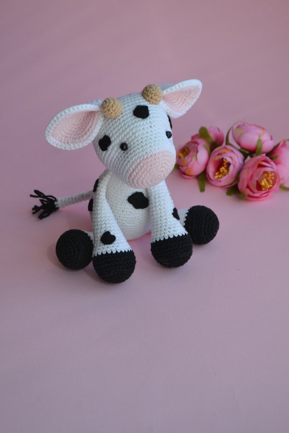 cowboy cow stuffed animal