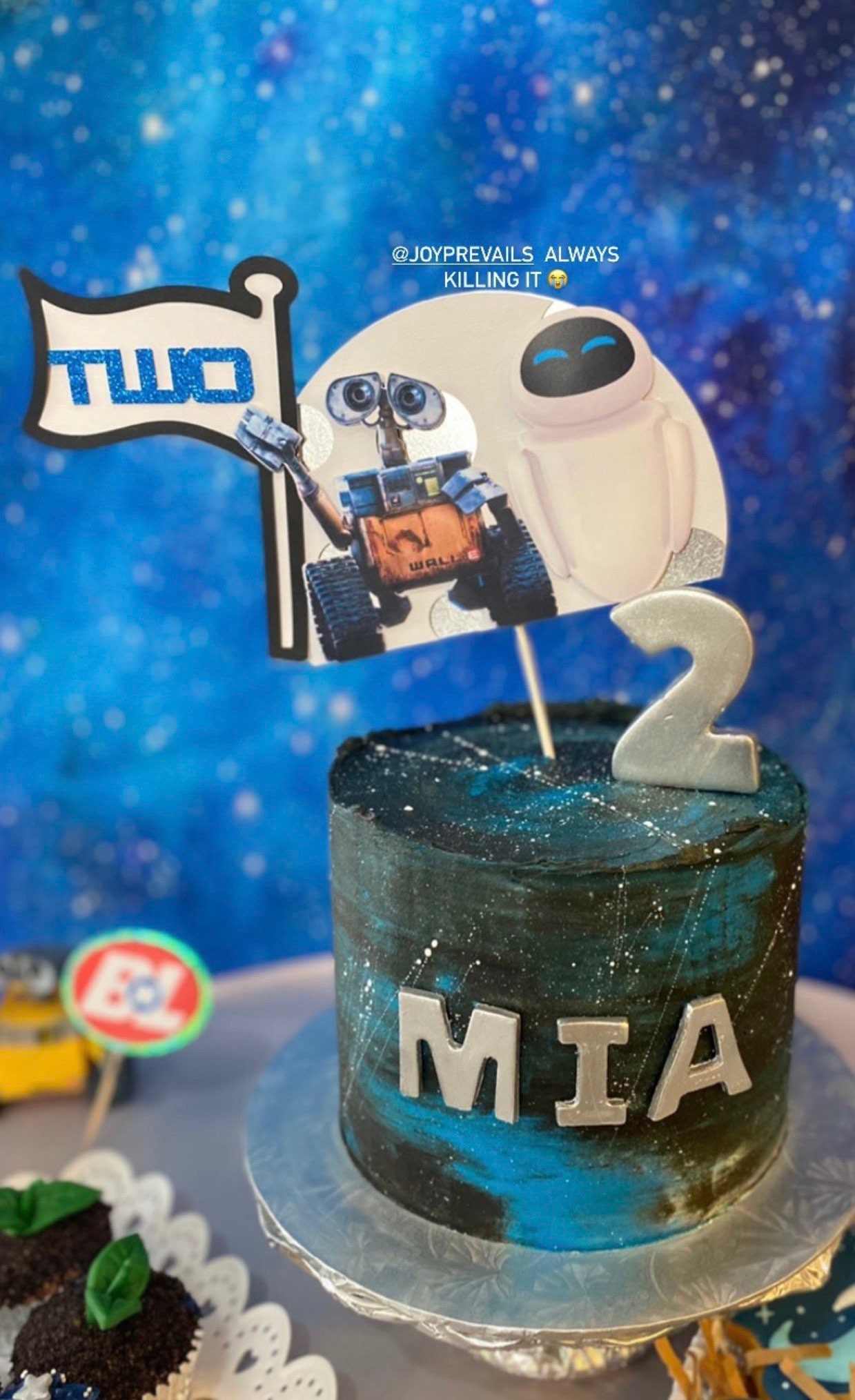 Walle Gateau Topper Wall E Birthday Wall E Theme Etsy France