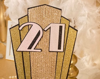 Gatsby Cake Topper