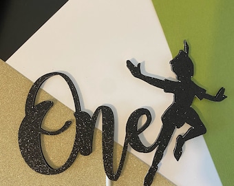 Peter Pan Smash Cake Topper, Peter Pan Cake Topper, Peter Pan First Birthday