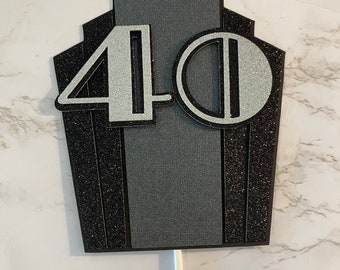 Gatsby Cake Topper