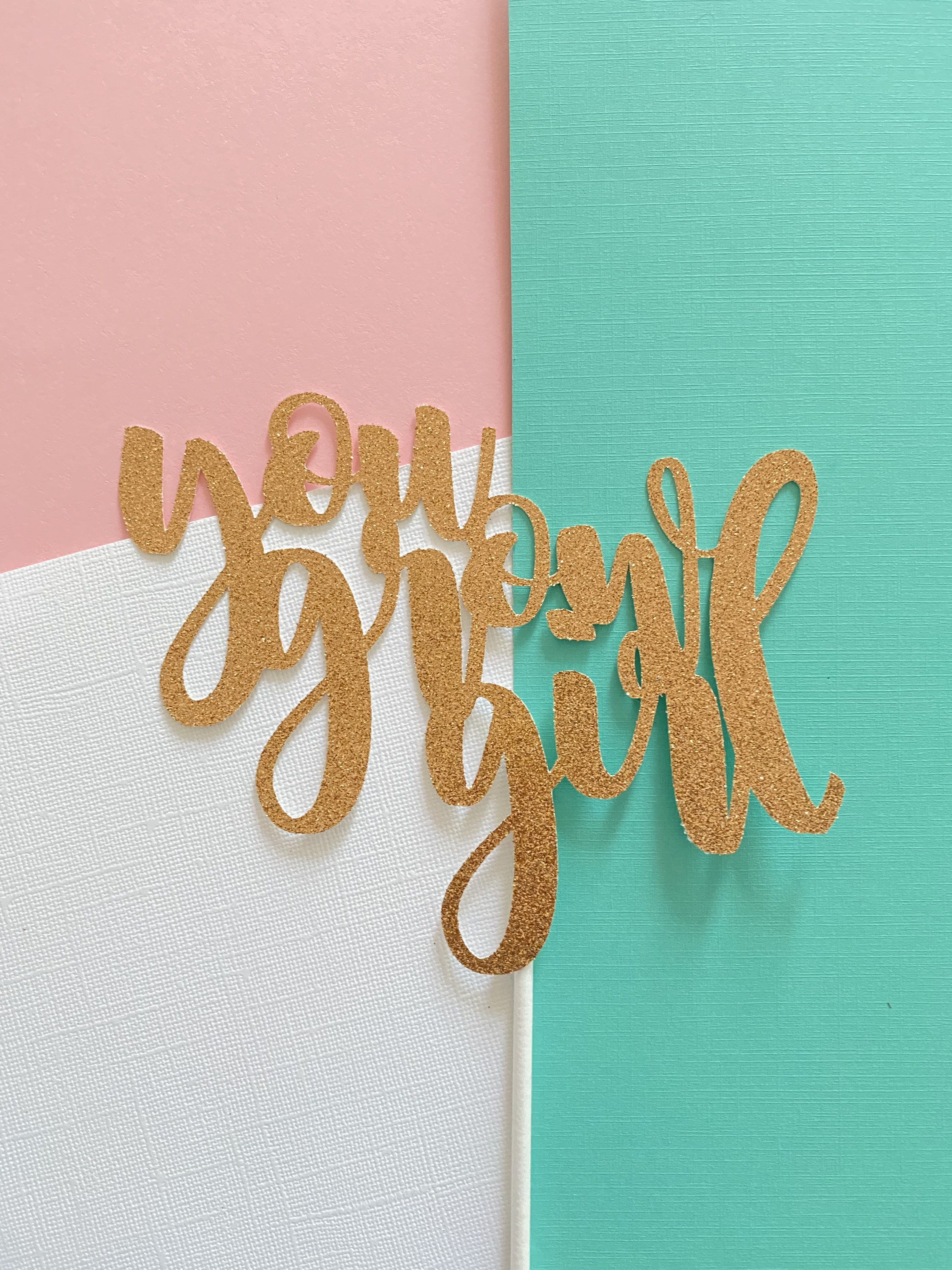 you grow girl cake topper, growth cake topper, women empowerment part…