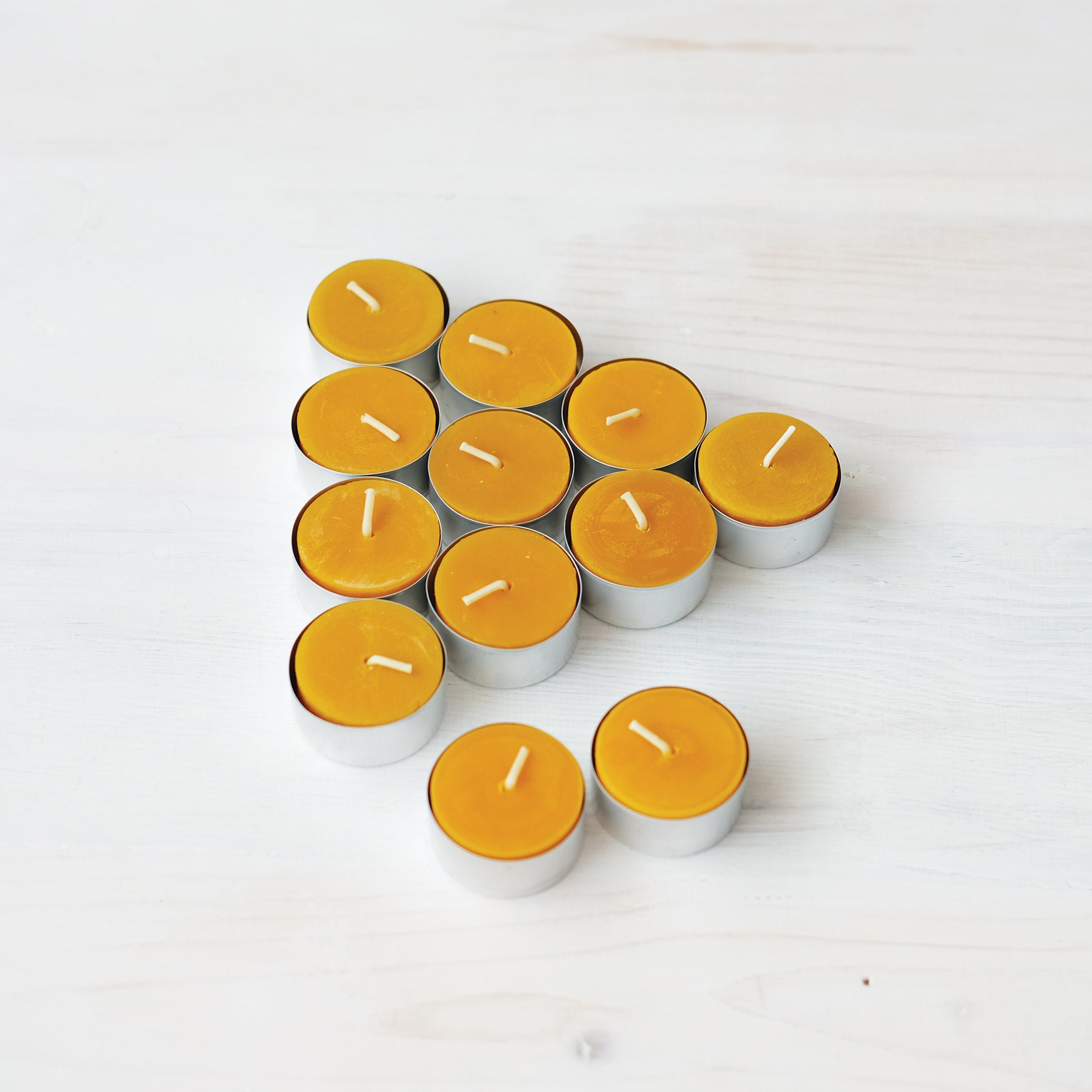 Tea Light Beeswax Candles Aluminum Cups DISCOUNT BULK PACK Etsy