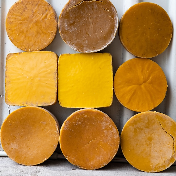 hand dipped 11/" // 27cm Pure beeswax church taper Greek candle Discount Packs