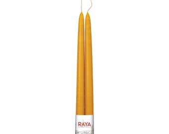 Handmade Beeswax Taper Candles - 13" Classic Dinner Candles