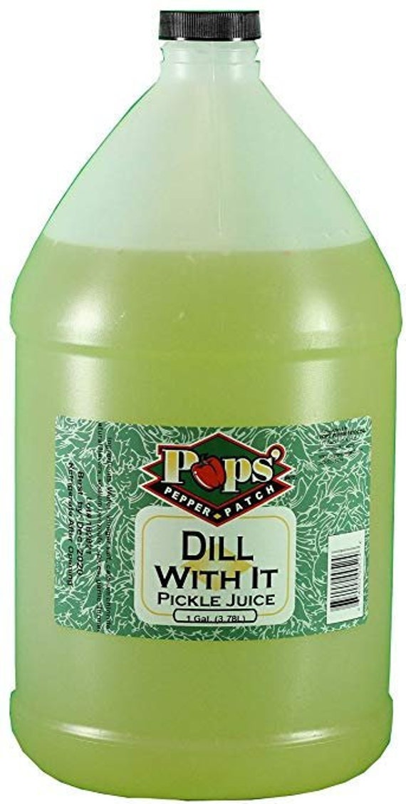 Dill With It Dill Pickle Juice Pops Pepper Patch 1 Gallon No Etsy