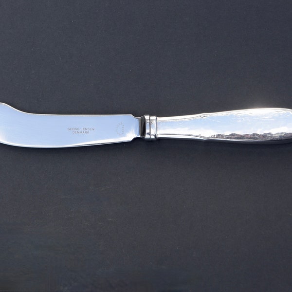 Vintage Georg Jensen MERMAID Silver Plate Butter Knife / Butter Spreader