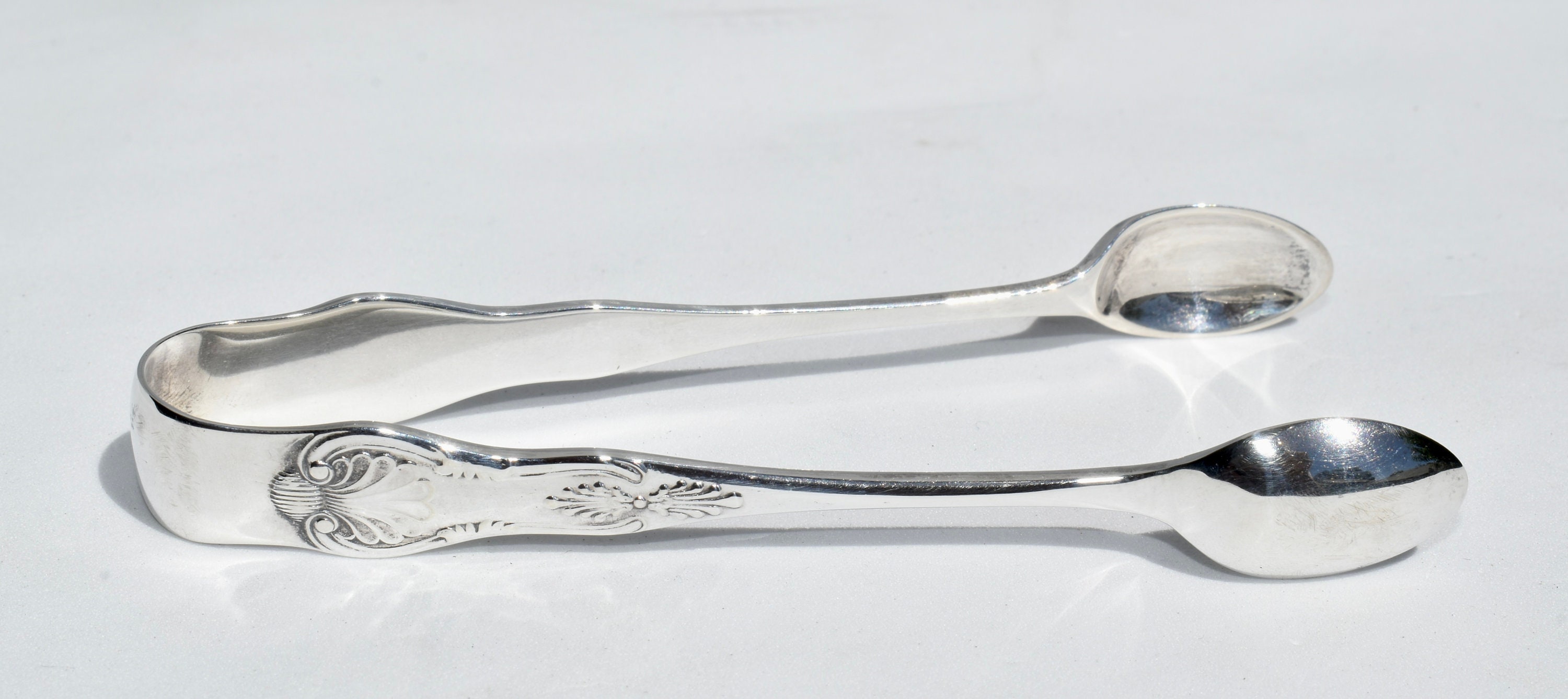 Home & Living Shell and Scroll KINGS Pattern 1911 Sterling Silver Sugar ...