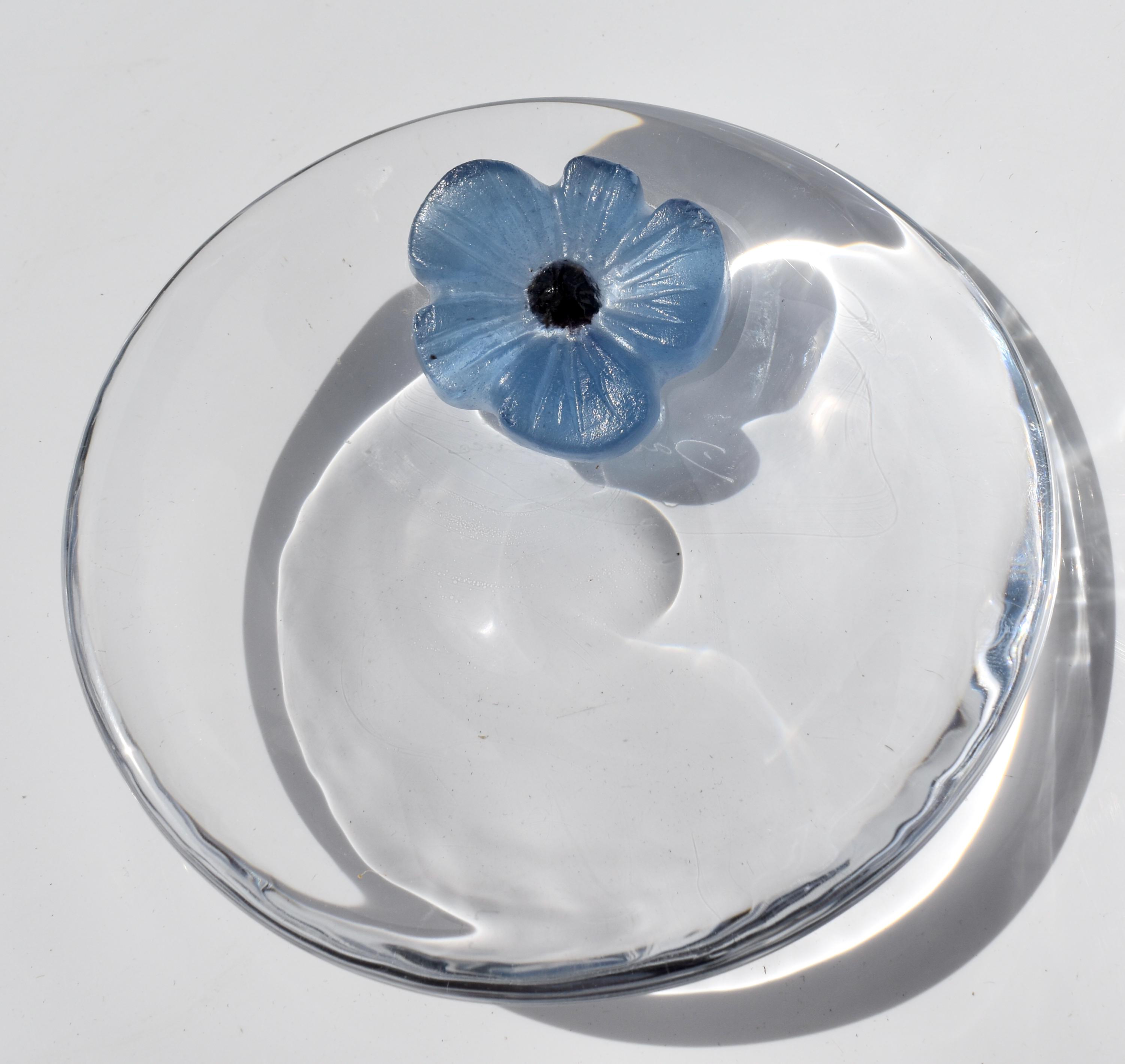 Daum ドーム　フランス製　ガラスの置物　白 Daum france glass - Etsy 日本