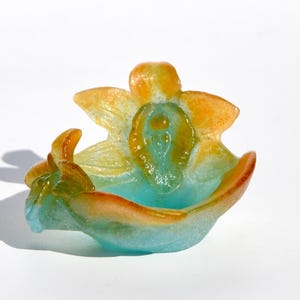 french vintage antique daum ボウル Vintage French art crystal splash bowl by Daum in Antique