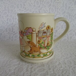 Vintage Country Kids Good Friends are Forever Mug and Coaster Set