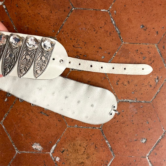 Jose Cotel Ceinture Chaîne Dorée Brillants Femme Taille 80cm