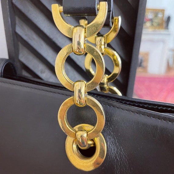 Karl Lagerfeld Paris- Large handbag in smooth mat… - image 4