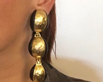 Parure Bijoux ISAKY - Collier, Bracelet & Boucles D'Oreilles - Style Japonisant - État Excellent