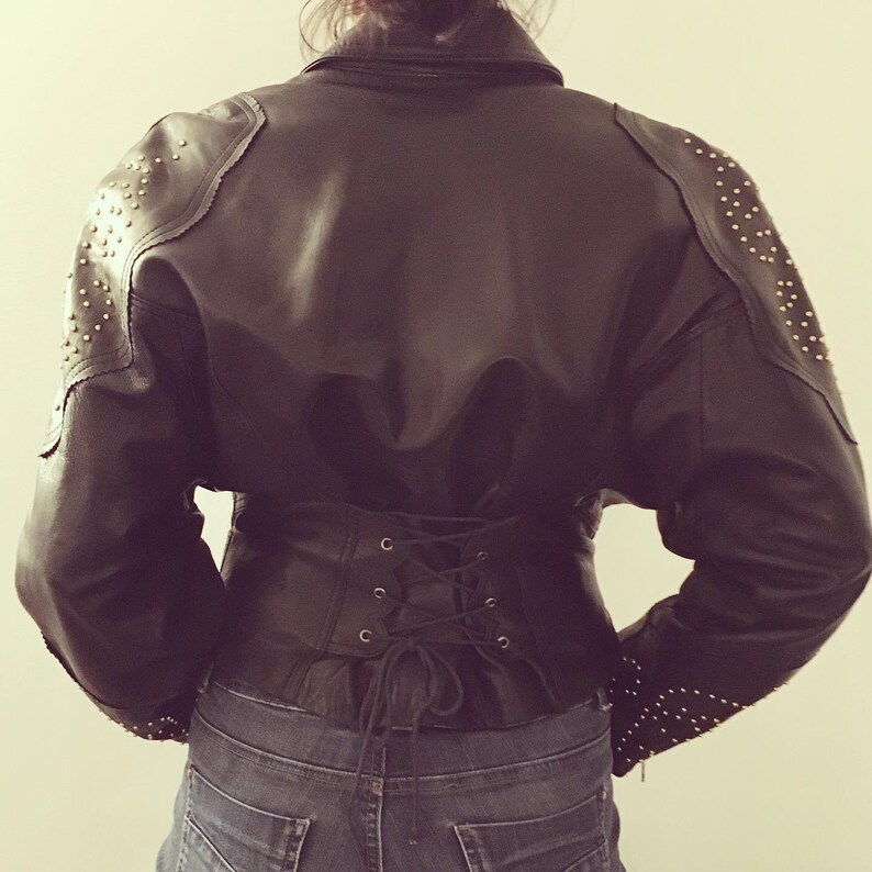 Veste Femme équitation – Années 1980 – Grise – Polyester – Taille S/M – Vintage