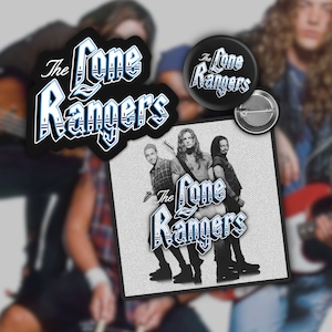 Airheads Movie The Lone Rangers Replica Patch, Badge & Sticker Merch Pack