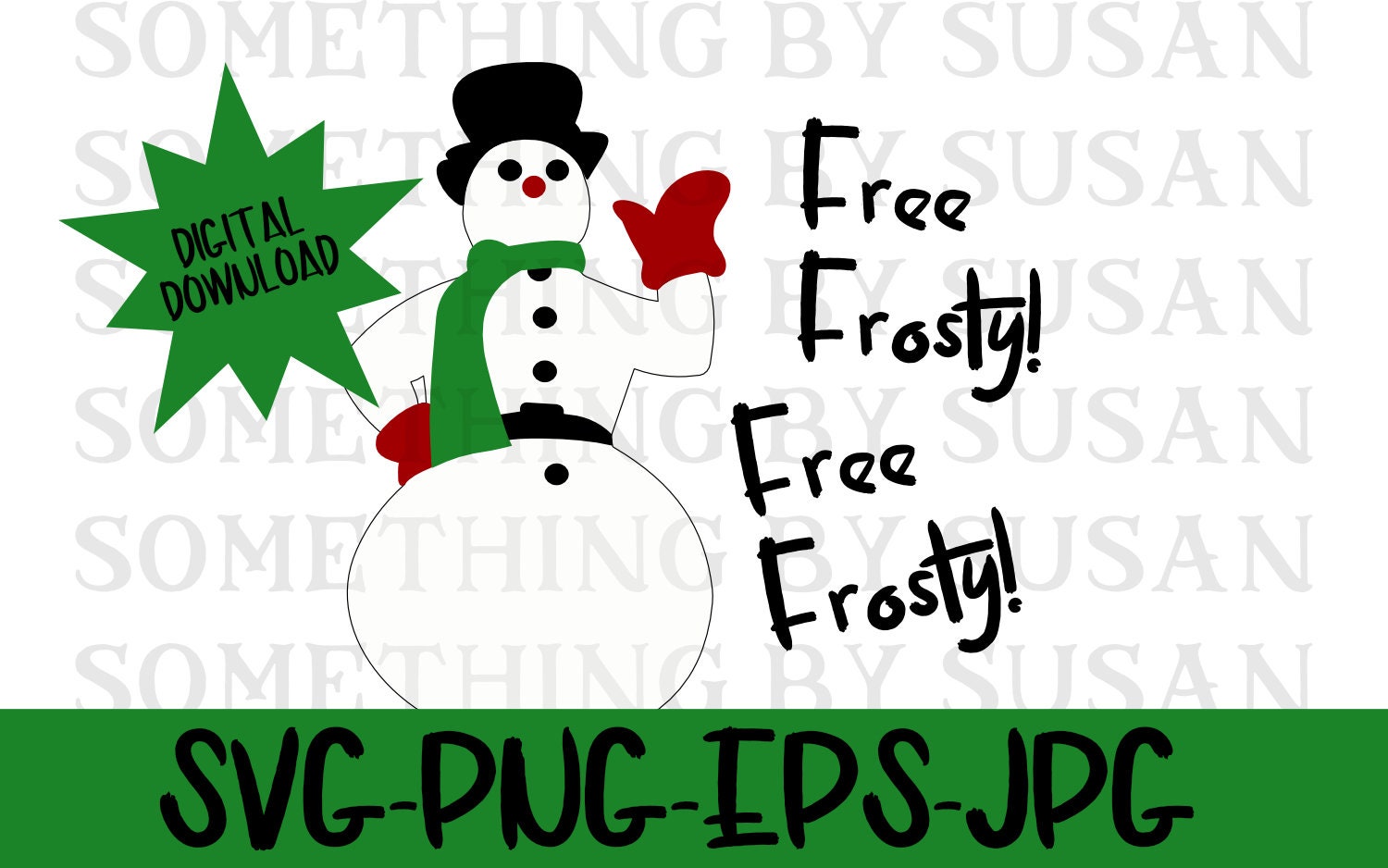Free Frosty Christmas With the Kranks SVG SVG Files for Etsy UK