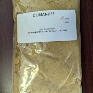 Fresh Coriander Powder Ground in Canada 100g - Cooking - Rich Flavor -  Seasoning, Pure Fresh Natural Cumin Powder, Only 1 Ingredient