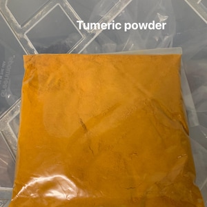 Polvo de cúrcuma recién molido, lotes pequeños, polvo de raíz de cúrcuma, polvo de cúrcuma a granel, molido en Canadá, cocina del sur de Asia 75 g
