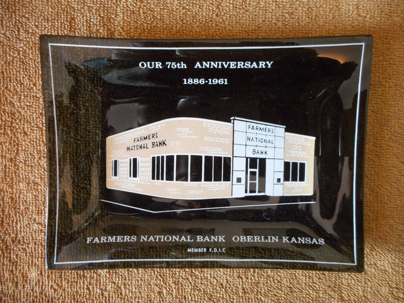 Oberlin Kansas 75th Anniversary Farmers/' National Bank 1961