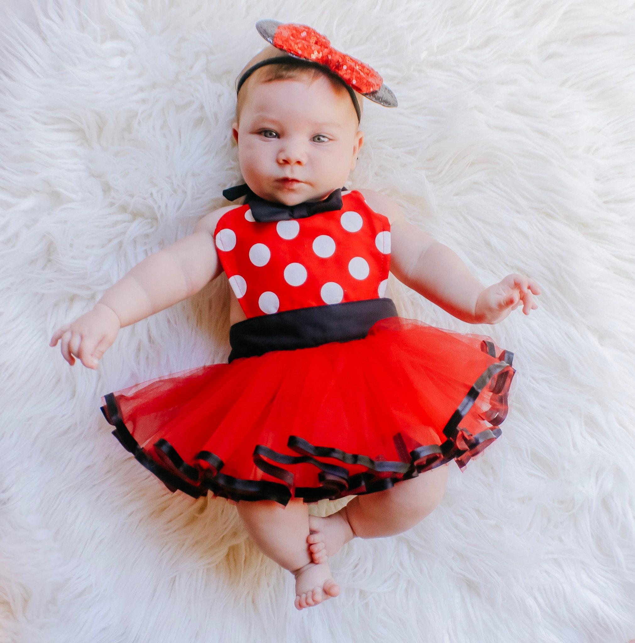 Infant minnie 2025 mouse outfit