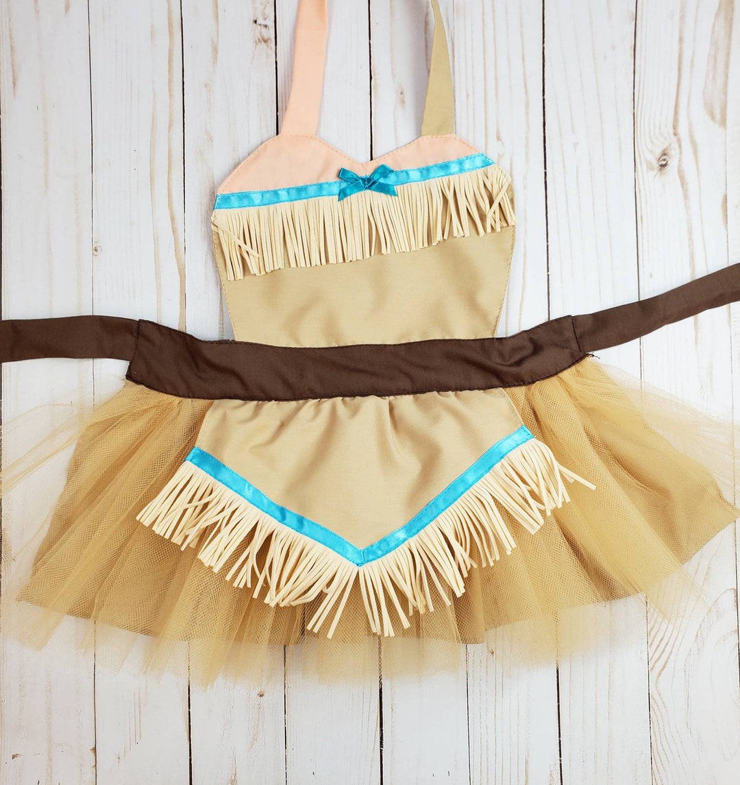 Baby Pocahontas Costume Apron Pocahontas Baby Outfit Etsy