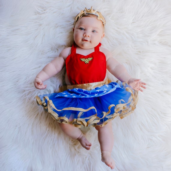 baby girl wonder woman costume