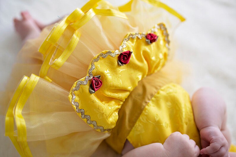 Baby Belle Costume Infant Halloween Costume Baby Princess Etsy