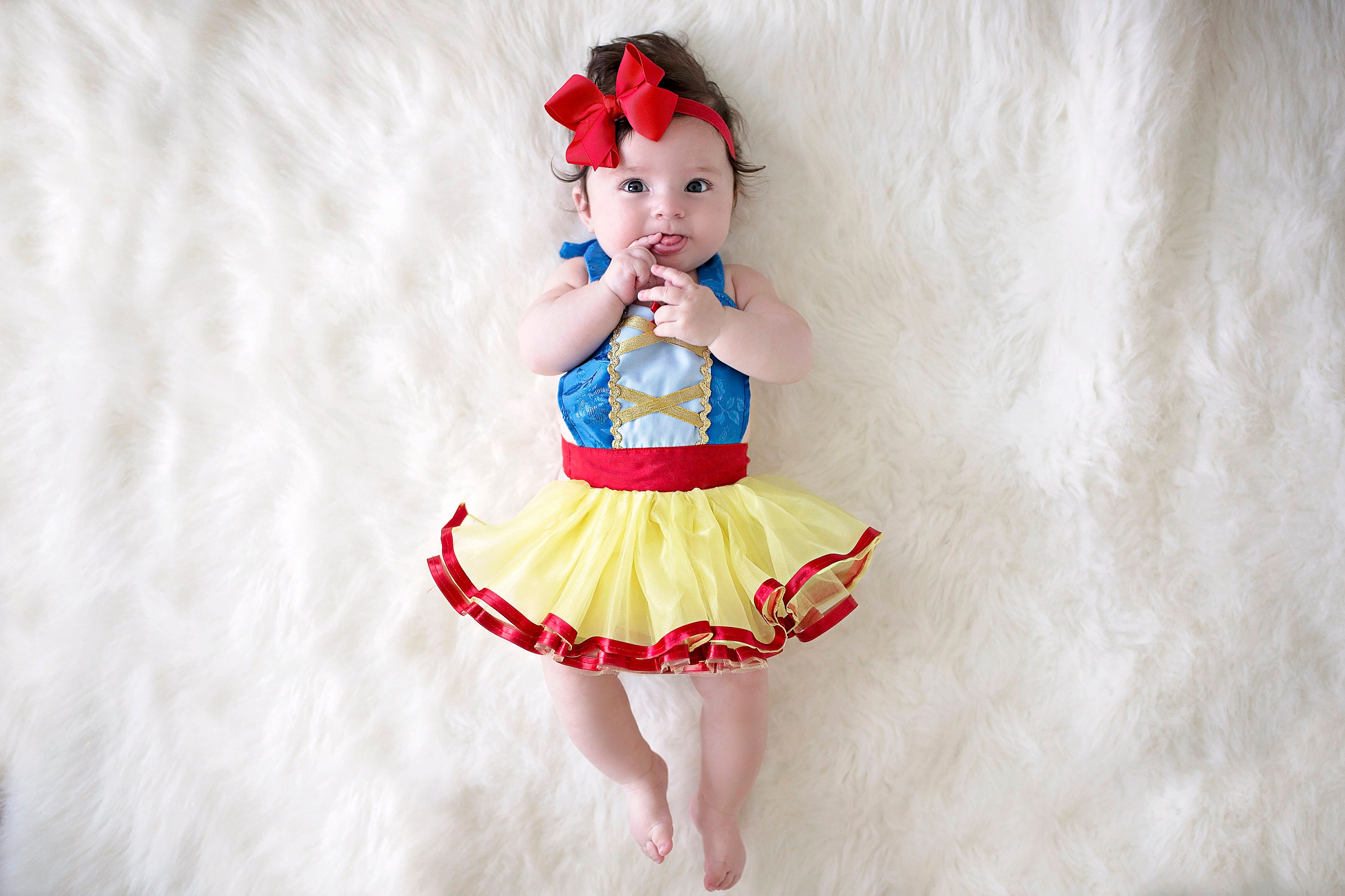 DISFRAZ DE BLANCANIEVES bebé Vestido de Blancanieves Disfraz - Etsy España DISFRAZ DE BLANCANIEVES bebé Vestido de Blancanieves Disfraz - Etsy España