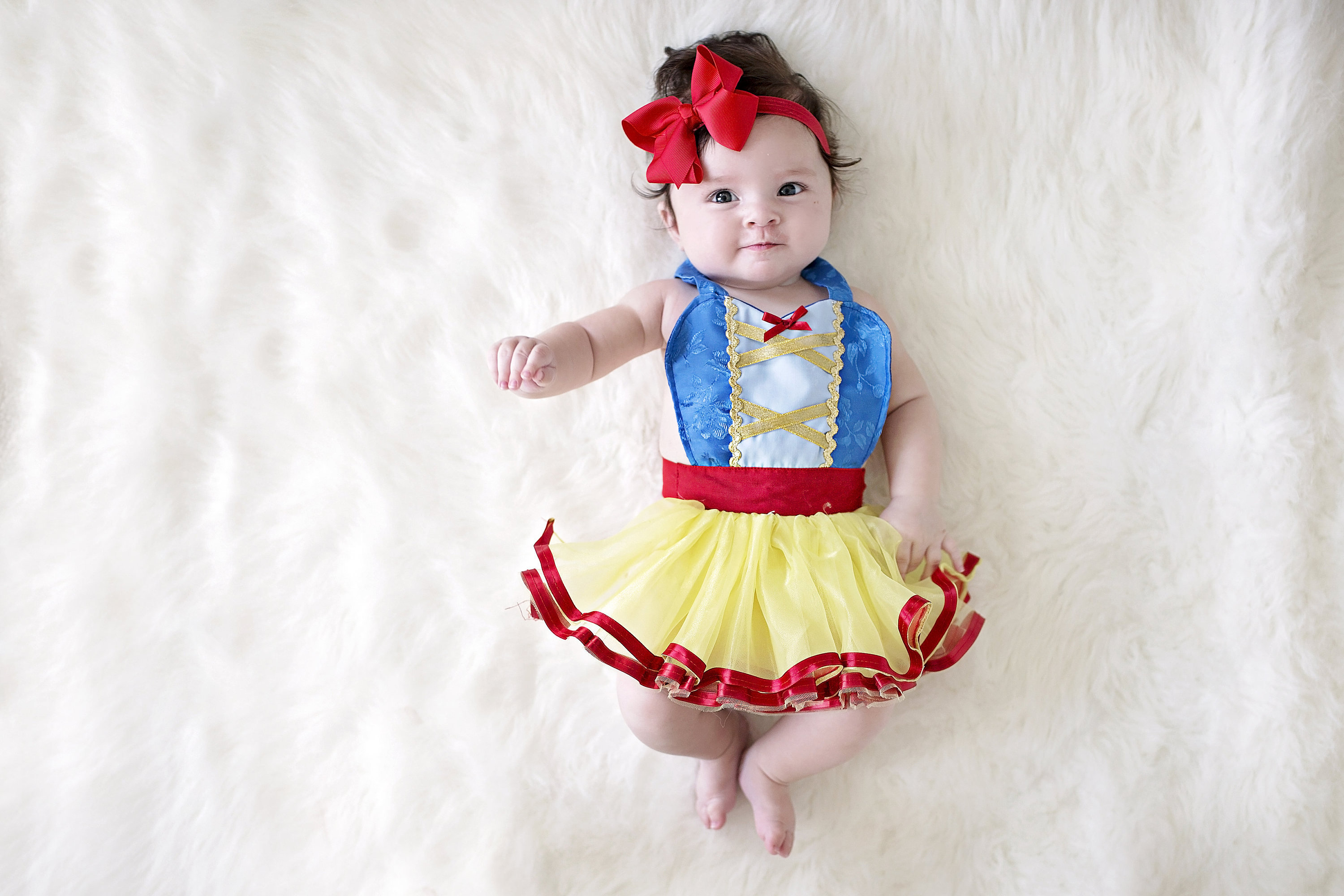 SNOW WHITE Costume Baby Snow White Dress Snow White Baby - Etsy