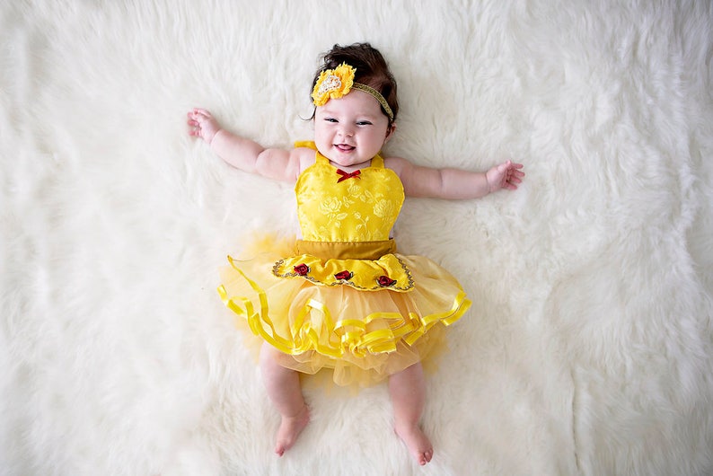 Belle costume Belle baby costume baby princess costume Etsy