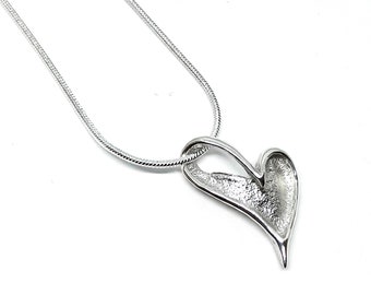 Pendentif coeur argent .925