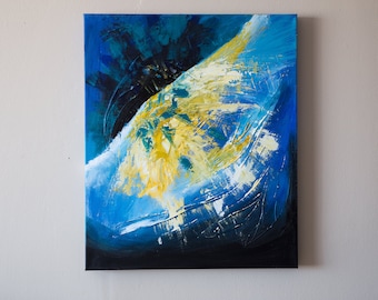 Infinity Illumination - Available Now - Ready to Ship - Original Painting - Modern Abstract Art
