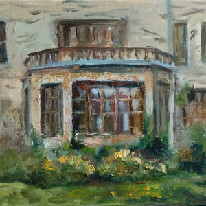 Grosse Point - Original Plein air Painting -Oil painting