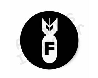 F Bomb svg, Offensive svg, F Bomb Cricut File, F Bomb Cut File, F Bomb Digital File, Funny svg, Inappropriate svg, Offensive Decal svg