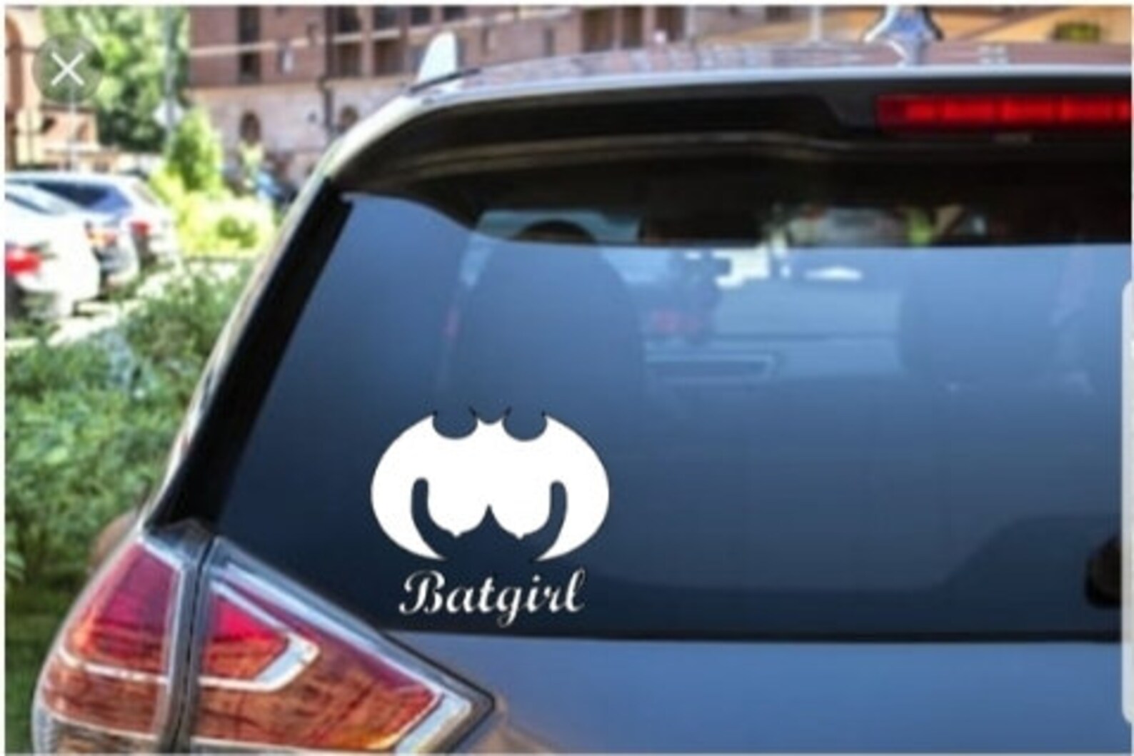Boobs Sticker Car Decal Batgirl Car Decal Window Decal | Etsy