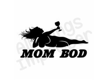 Mom Bod Svg | Etsy