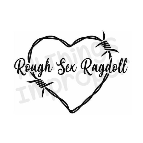 Rough Sex SVG, Funny SVG, Offensive SVG, Digital Download svg, Cricut Cut Files, Funny Cut File, Offensive Cut File, Silhouette Cut File