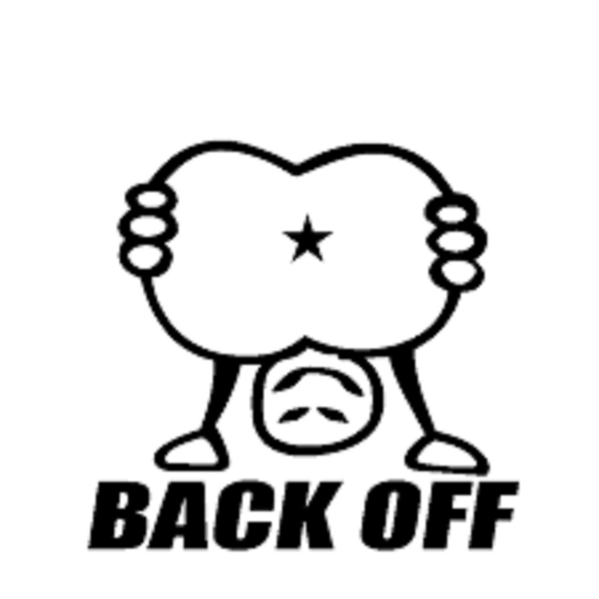 Back Off Offensive Sticker Car Decal Decal Window Decal Etsy