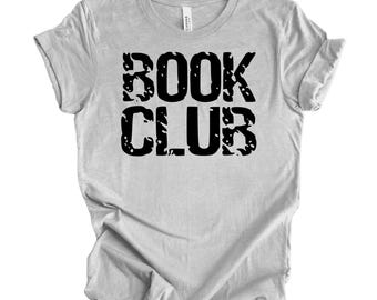 Buchklub-T-Shirt, Buchklub-Hemd, Bücherwurm-Hemd, ich liebe Lesehemd, Buch-Nerd-Hemd, Buchliebhaber-Hemd, Lesehemd, Buch-Liebhabergeschenk