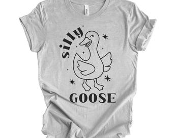 Silly goose shirt, Funny goose shirt, Goose lover shirt, Goose university, Funny goose outfit, Silly goose tee, Goose tshirt, Funny goose t