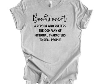 Camiseta Booktrovert, Camiseta Book, Regalos para amantes de los libros, Regalos para amantes de los libros, Regalos para mujeres amantes de los libros, Camisetas Book para mujeres, Regalos para amantes de los libros