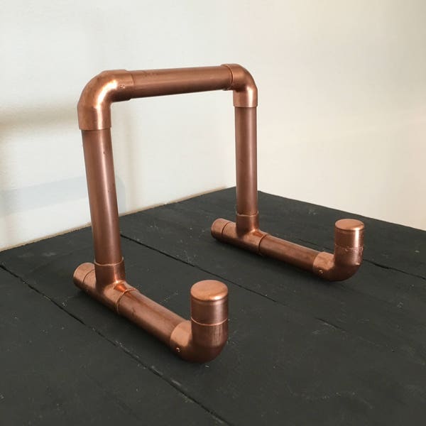 Ipad / Tablet / Cookbook Stand - Copper Pipe