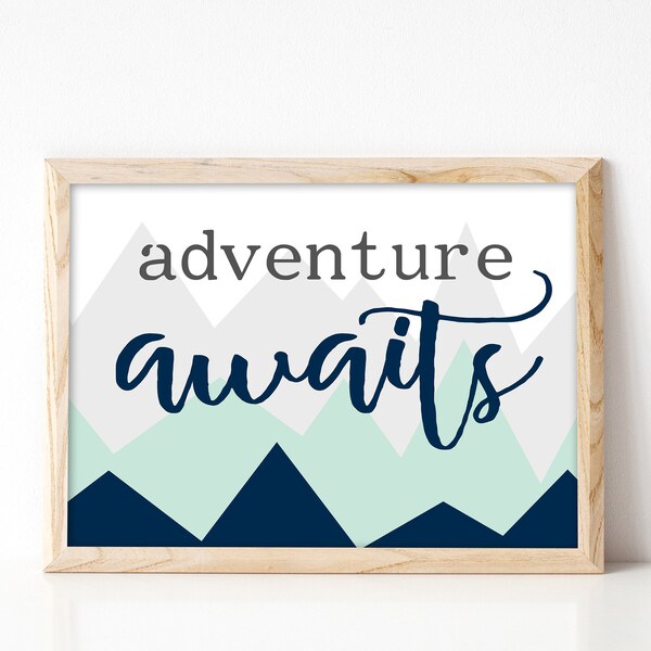Mint Nursery Art - Etsy
