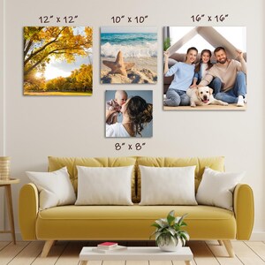 All Sizes Photo Canvas Print - Turn Your Photos into Canvas, Personalized Photo Canvas Print, Photos on Canvas, Custom Photo Print Image6