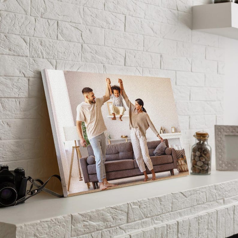 Amazing Custom Canvas Print Wall Art - Personalized Photo or Image On Canvas, Wall Art, Wall Decor, Your Photo On Canvas, Quality Print Image2